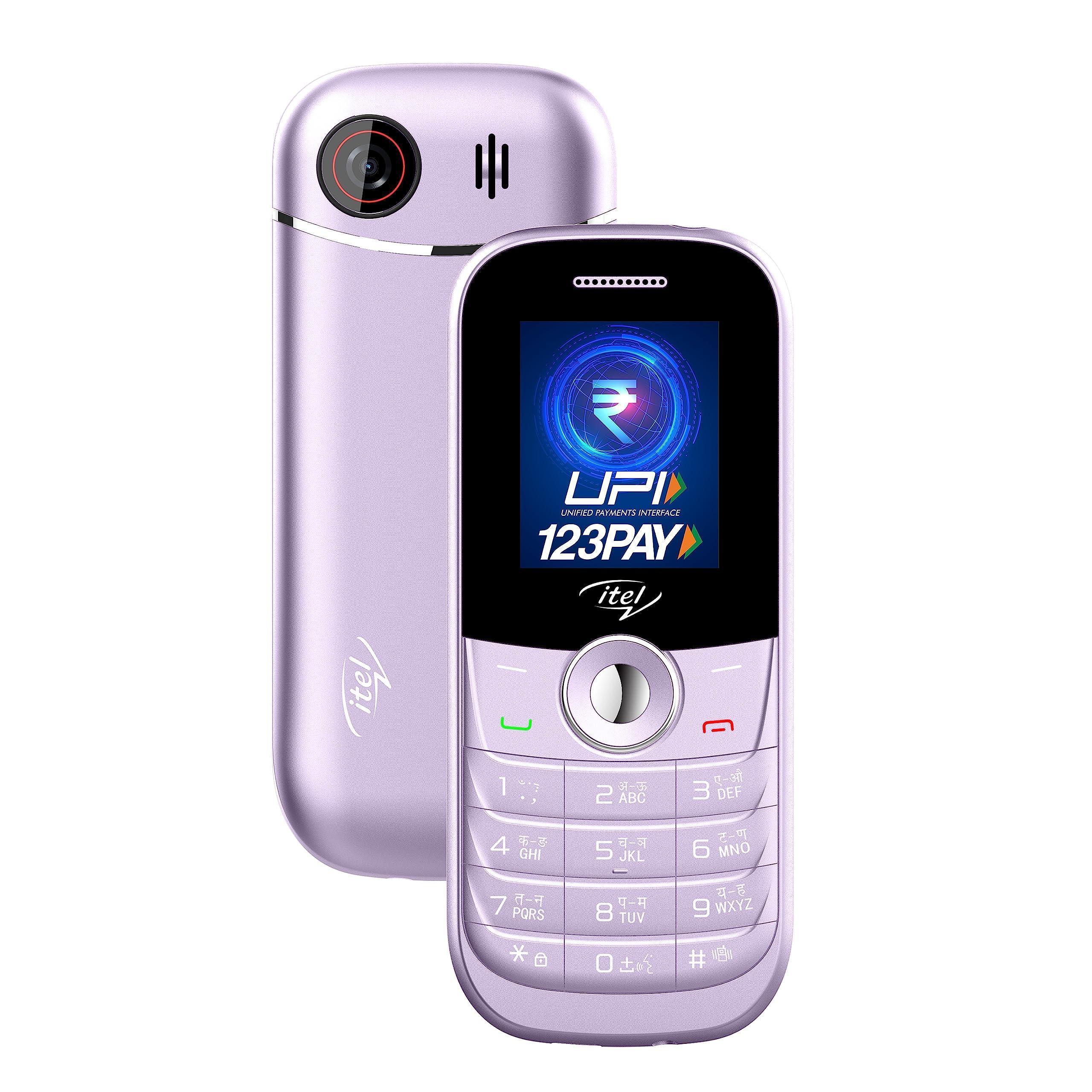 itel SG200 Keypad Mobile Phone with 1200mAh Battery |1.3 MP Camera|1.8 inch Display|UPI Pay Refurbished