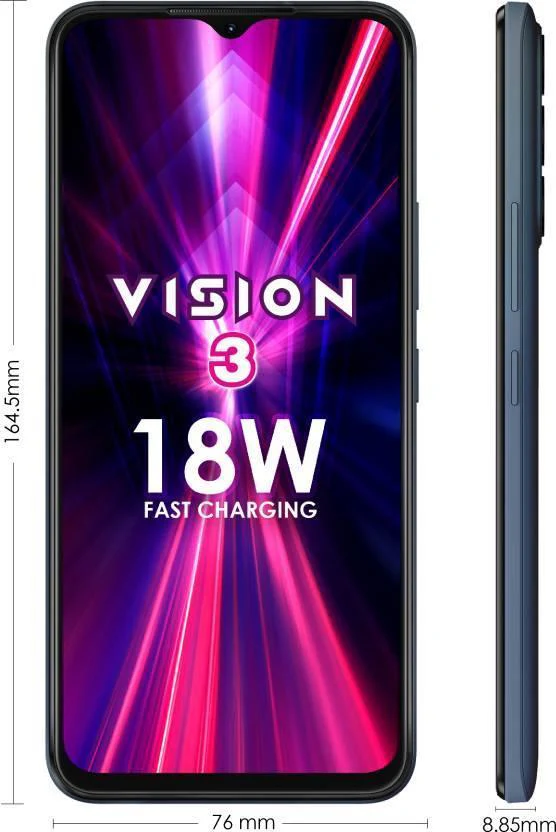 itel Vision3 (Deep Ocean Black, 32 GB) (2 GB RAM) Refurbished - Image 3