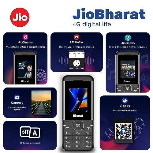 JioBharat K1 Karbonn 4G Keypad Phone with JioCinema, JioSaavn, JioPay (UPI), Long Lasting Battery Refurbished - Image 6