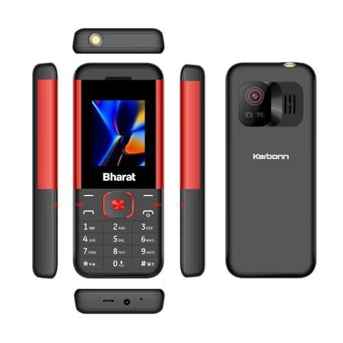 JioBharat K1 Karbonn 4G Keypad Phone with JioCinema, JioSaavn, JioPay (UPI), Long Lasting Battery Refurbished - Image 3