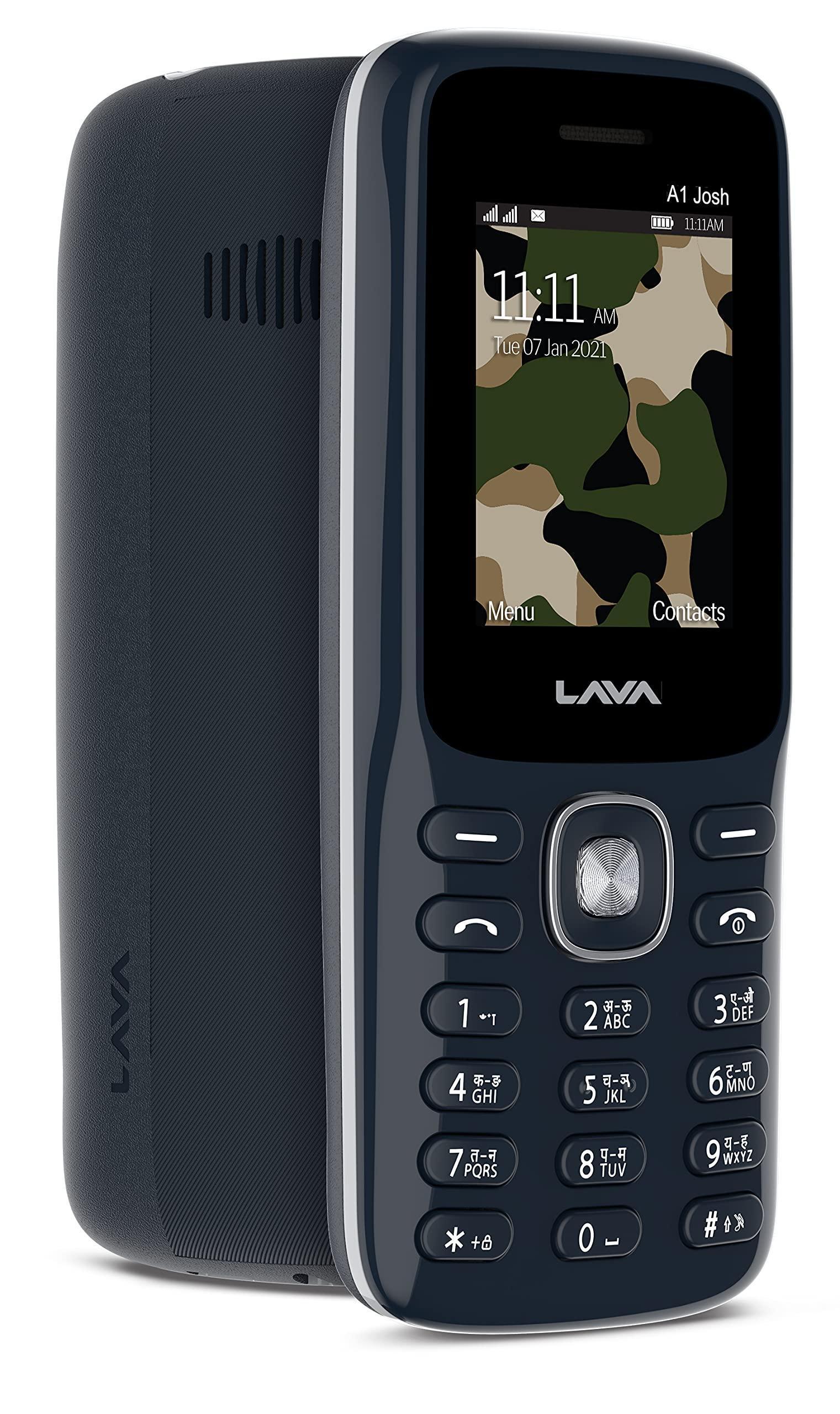 Lava A1 Josh 21(Blue Silver) -Dual Sim,Call Blink Notification Refurbished - Image 2