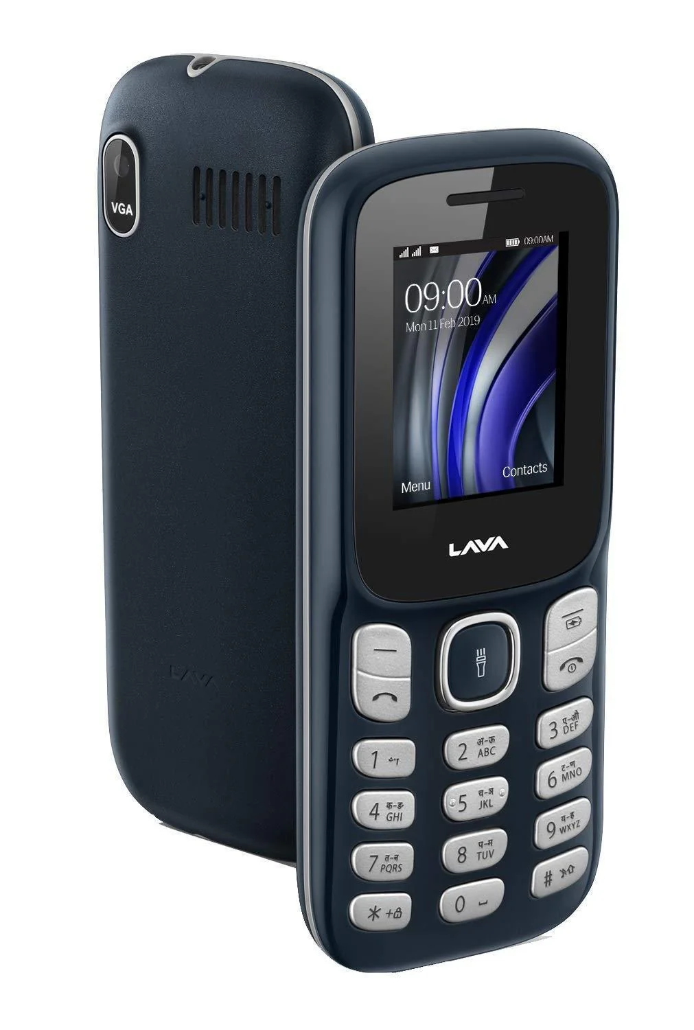 Lava A3 (Dark Blue) - Dual Sim Mobile with 1750 mAh Big Battery and 32 GB Expandable Storage - Image 2