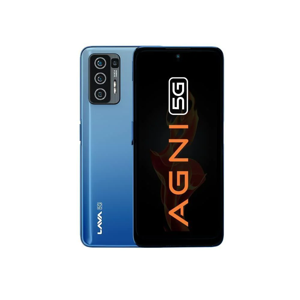 Lava Agni 5G |64 MP AI Quad Camera| (8GB RAM/128 GB ROM)| 5000 mAh Battery Used