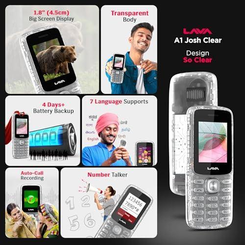 Lava All-New A1 Josh Clear Keypad Mobile Phone with BOL Feature | Upto 11 Days of Battery Backup Refurbished - Image 9