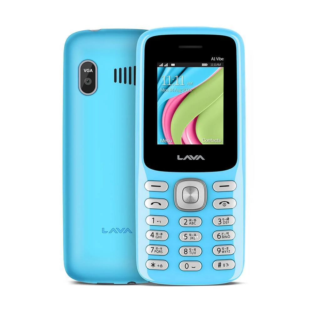 Lava All-New A1 Vibe Keypad Phone with Long Lasting Samrt AI Battery, 1.77inch Display Refurbished - Image 6