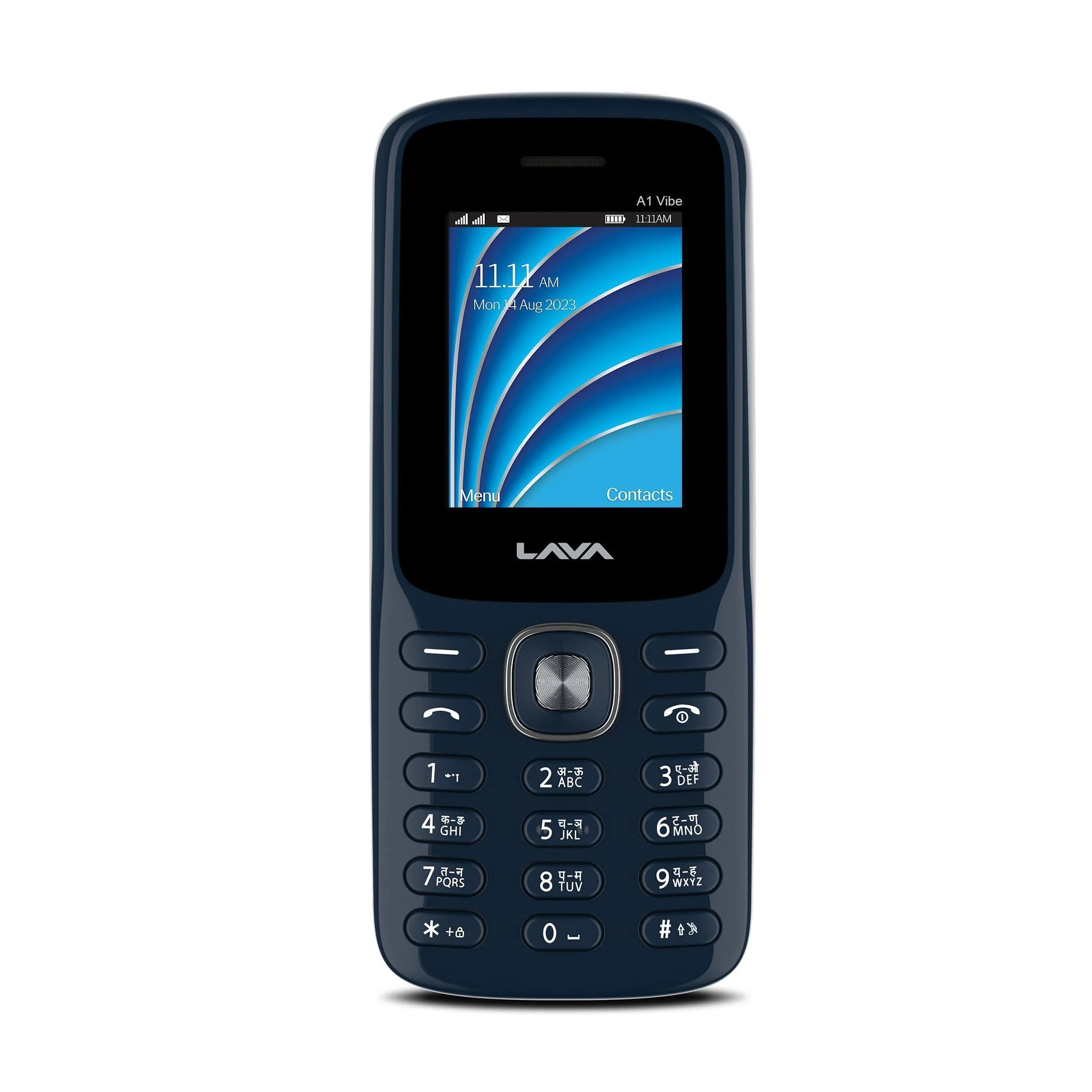 Lava All-New A1 Vibe Keypad Phone with Long Lasting Smart AI Battery, 1.77inch Display, 32 GB Expandable Memory, Bluetooth Support, Military Grade Certified | Blue Silver - Image 7