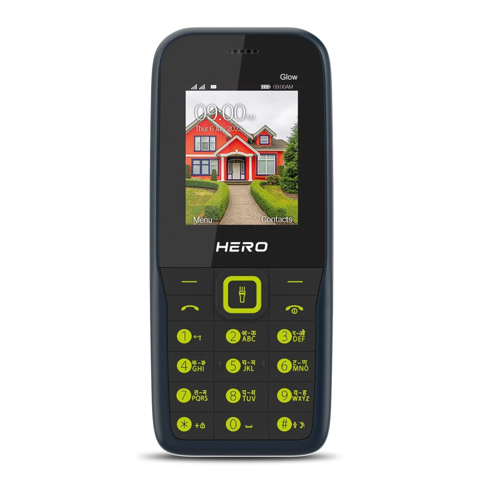 Lava All-New Hero 600i Glow Keypad Phone with Long Lasting Battery, 10 Regional Languages Input Support, Auto Call Recording, Wireless FM with Recording and 32 GB Expandable Storage (Blue Green) - Image 3