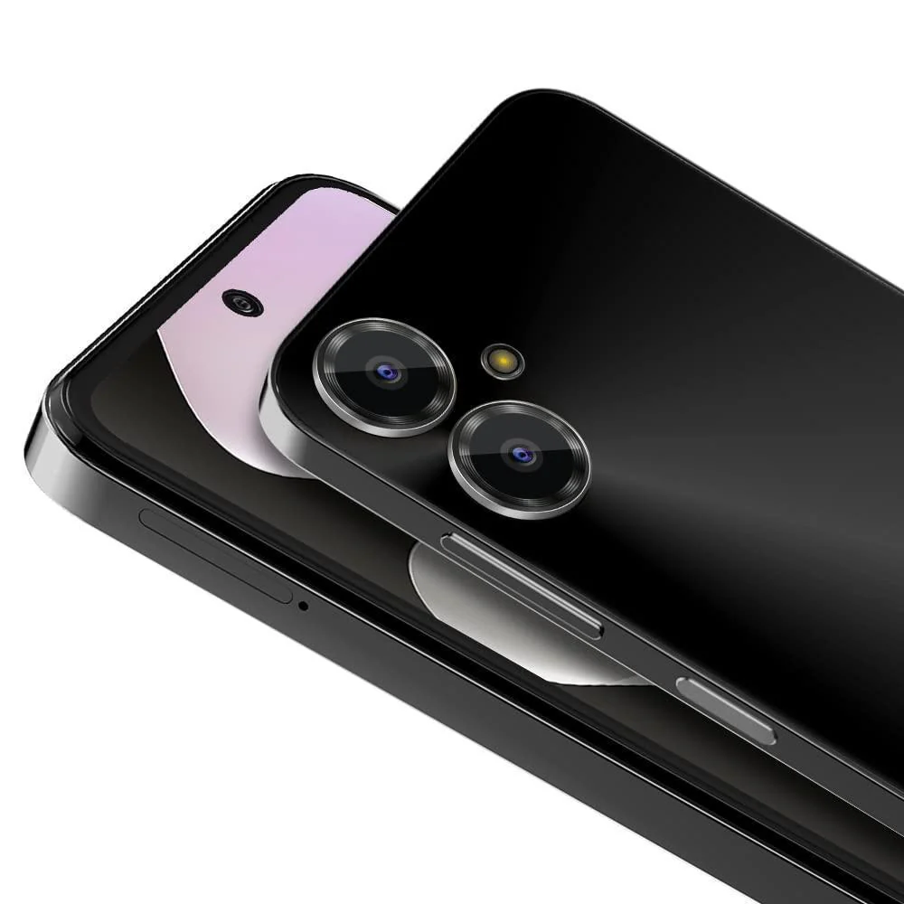 Lava Blaze 2 (6 GB RAM, UFS 2.2 128GB Storage) - Glass Black|18W Fast Charger|Side Fingerprint Sensor| 5000 mAh Battery| 6.5 inch(16.5cm) HD+ Punch Hole Display| Upto 11GB Expandable RAM - Image 3