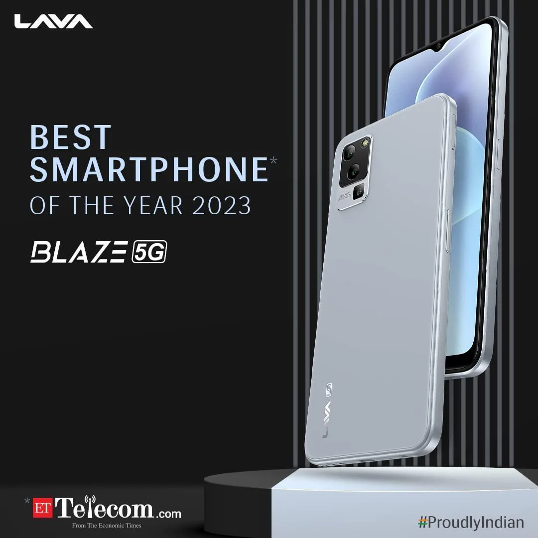 Lava Blaze 5G (Glass Blue, 6GB RAM, UFS 2.2 128GB Storage) | 5G Ready | 50MP AI Triple Camera | Upto 11GB Expandable RAM | Charger Included | Clean Android (No Bloatware) - Image 2