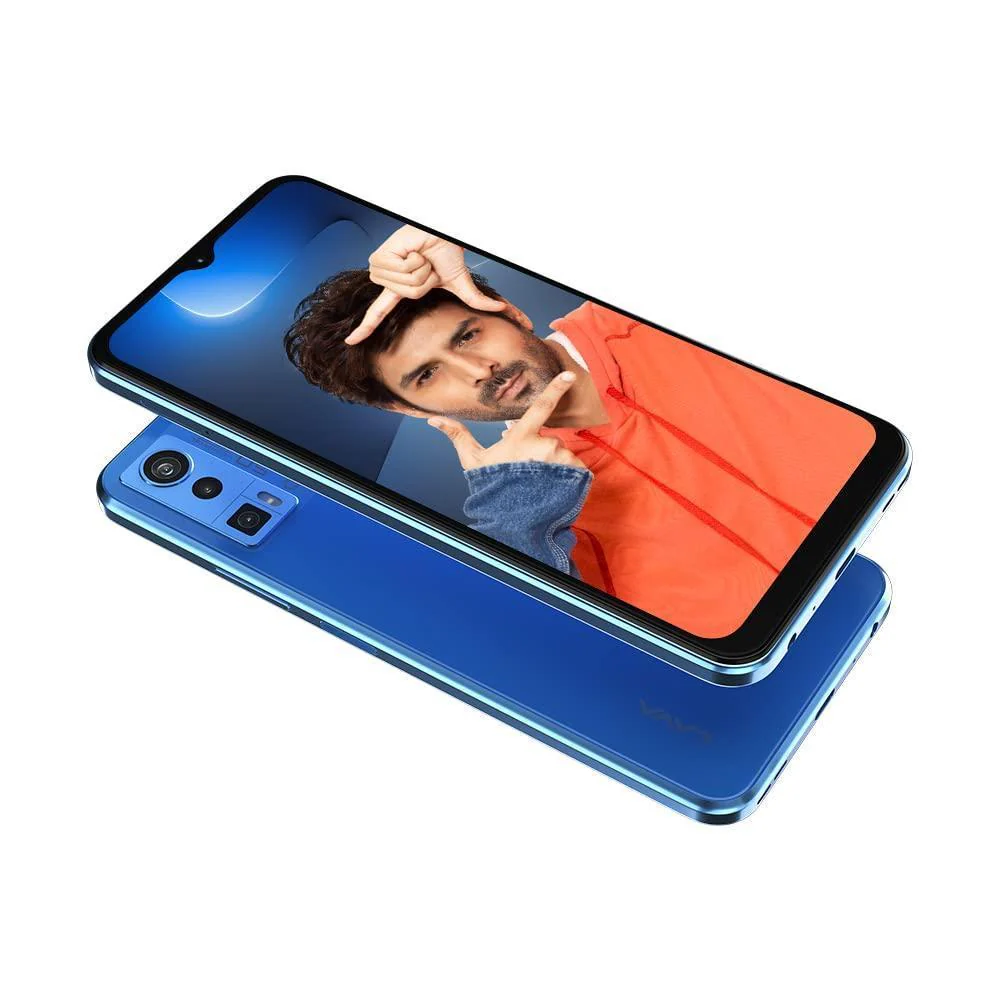 Lava Blaze Pro (Glass Blue, 4GB RAM, 64GB Storage)| 50 MP AI Triple Camera| 2.3 Ghz Octa Core MTK Helio G37 Refurbished - Image 3