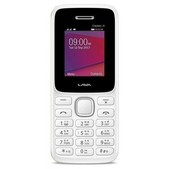 Lava Captain 4i (White-Green)