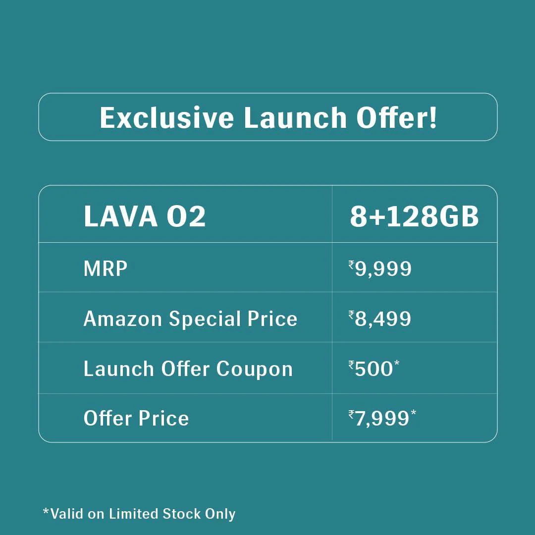 Lava O2 (Imperial Green, 8GB RAM, UFS 2.2 128GB Storage) |AG Glass Back|T616 Octacore Processor|18W Fast Charging|6.5 inch 90Hz Punch Hole Display|50MP AI Dual Camera|Upto 16GB Expandable RAM - Image 6