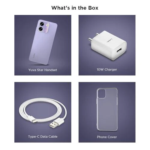 Lava O3 (Glossy Lavender, 4 GB RAM, 64 GB Storage) Refurbished - Image 2