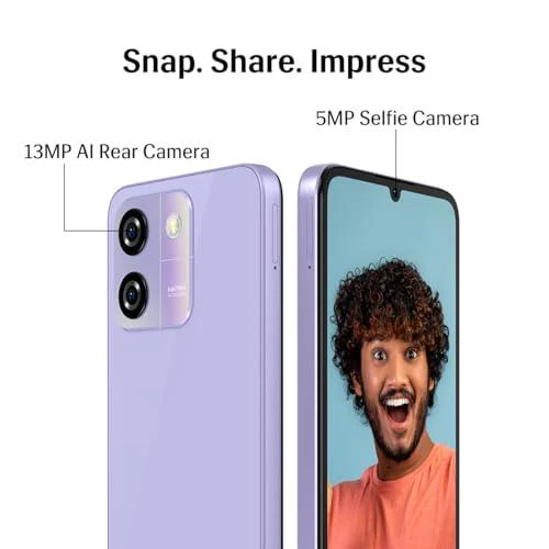 Lava O3 (Glossy Lavender, 4 GB RAM, 64 GB Storage) Refurbished - Image 6