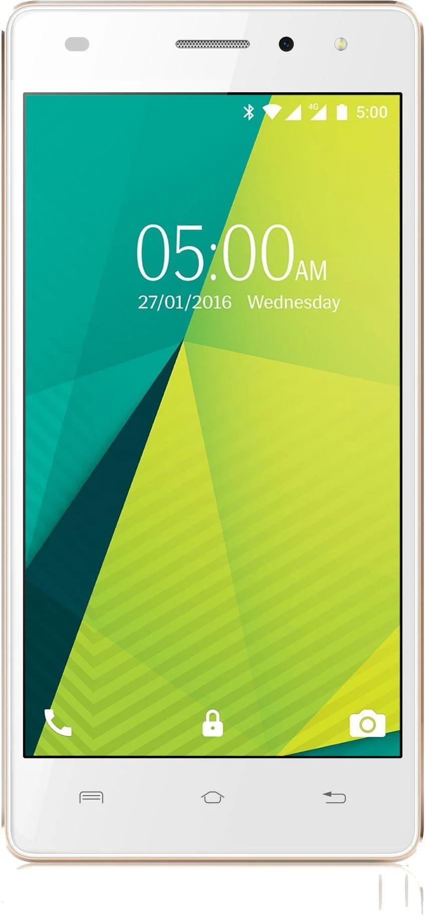 Lava X11 4G (White-Gold) Refurbished