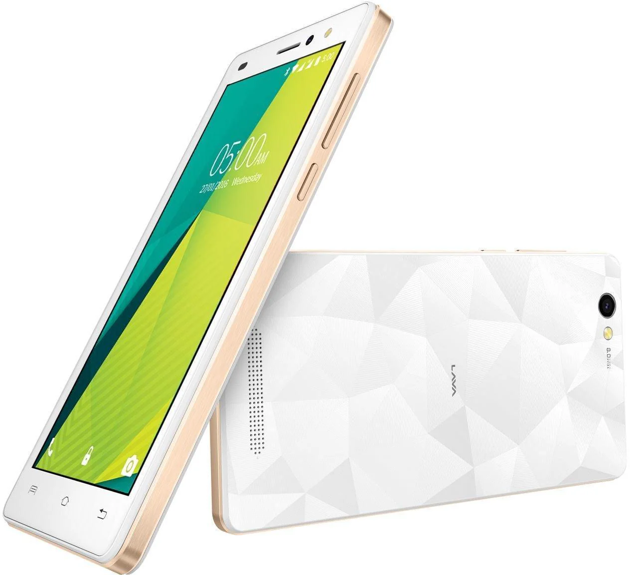 Lava X11 4G (White-Gold) Refurbished - Image 3