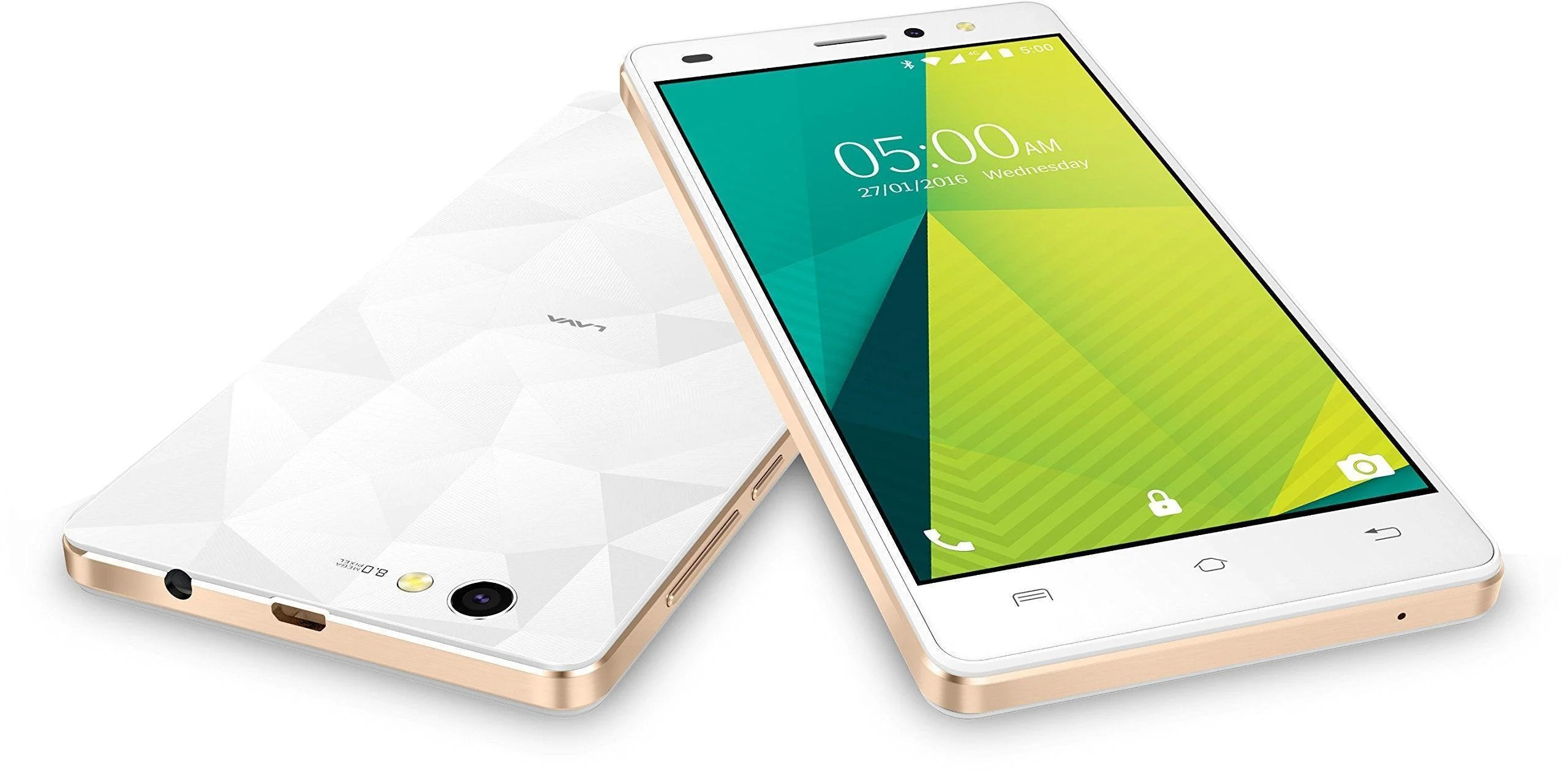 Lava X11 4G (White-Gold) Refurbished - Image 4