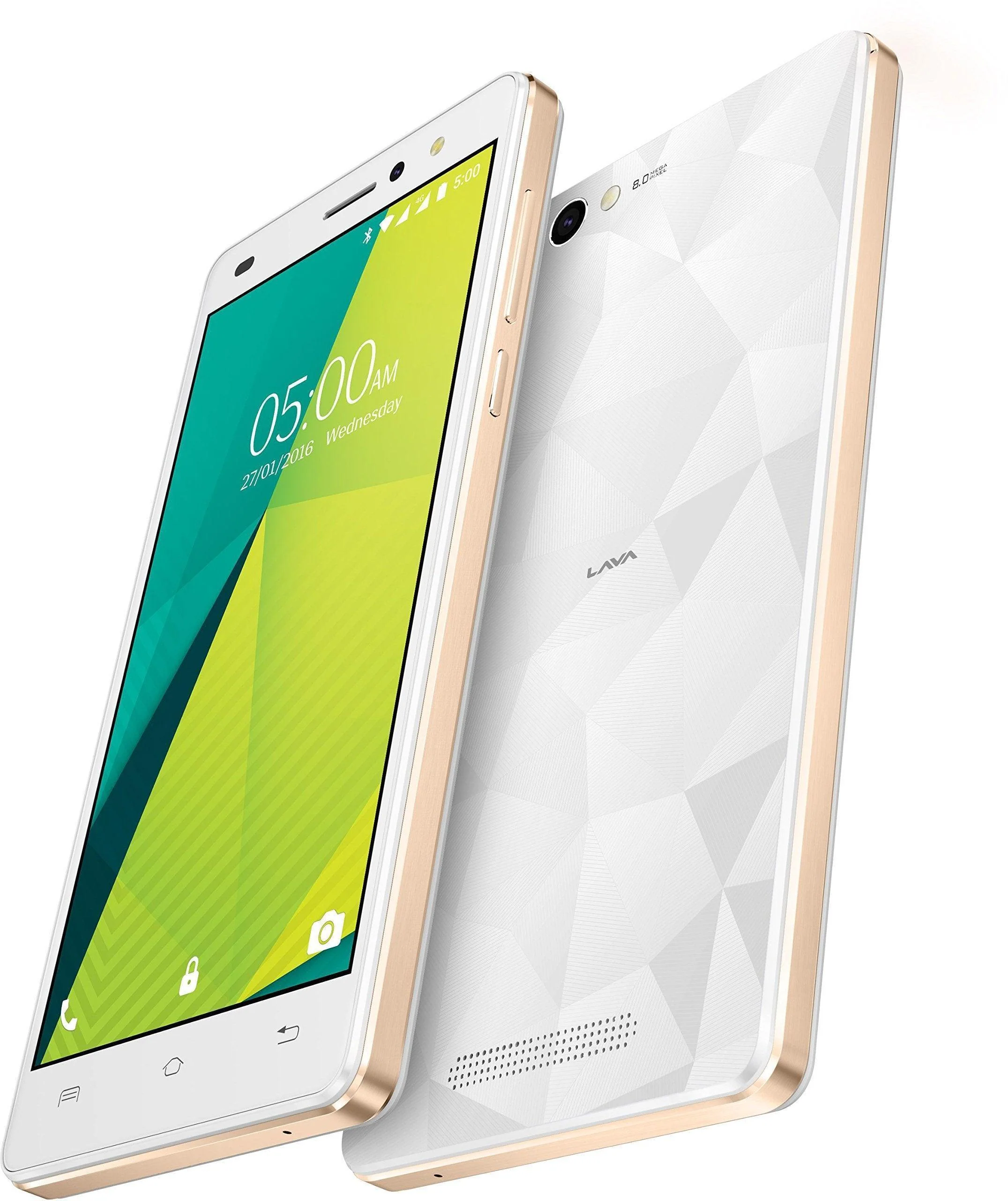 Lava X11 4G (White-Gold) Refurbished - Image 6