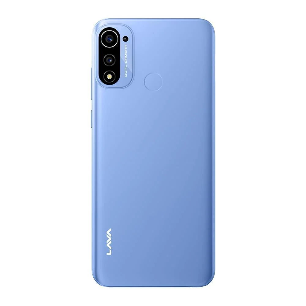 Lava X3(Arctic Blue, 3GB RAM, 32GB Storage)| 6.5 inch HD+ IPS|Fingerprint Sensor| 4000 mAh Battery |8MP Dual Camera| Andriod 12 Go Edition - Image 3