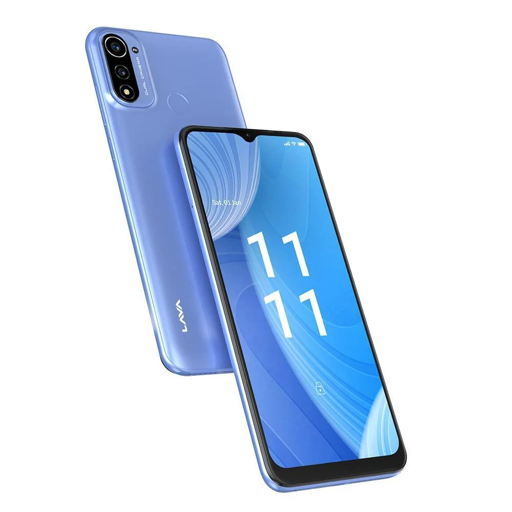 Lava X3(Arctic Blue, 3GB RAM, 32GB Storage)| 6.5 inch HD+ IPS|Fingerprint Sensor| 4000 mAh Battery |8MP Dual Camera| Andriod 12 Go Edition - Image 4