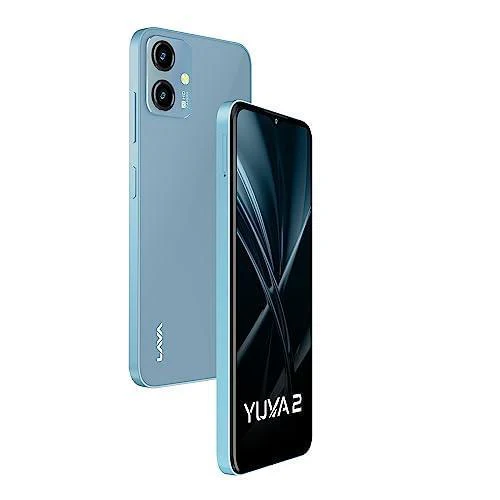 Lava Yuva 2 (3 GB RAM, UFS 2.2 64GB Storage) - Glass Blue|Unisoc T606 Octa Core Processor Refurbished - Image 2