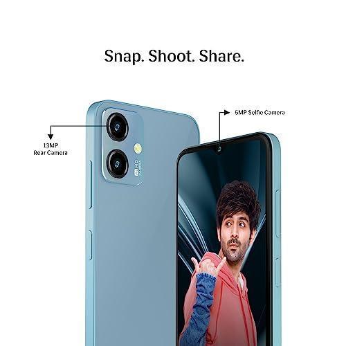 Lava Yuva 2 (3 GB RAM, UFS 2.2 64GB Storage) - Glass Blue|Unisoc T606 Octa Core Processor Refurbished - Image 4