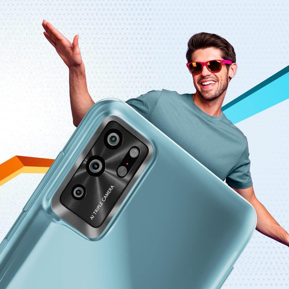 Lava Yuva Pro (3GB RAM, 32GB Storage) - Metallic Blue| 13 MP AI Triple Camera |Side Fingerprint Sensor| Long Lasting 5000 mAh Battery| 6.5 inch(16.5cm) HD+ Display - Image 2