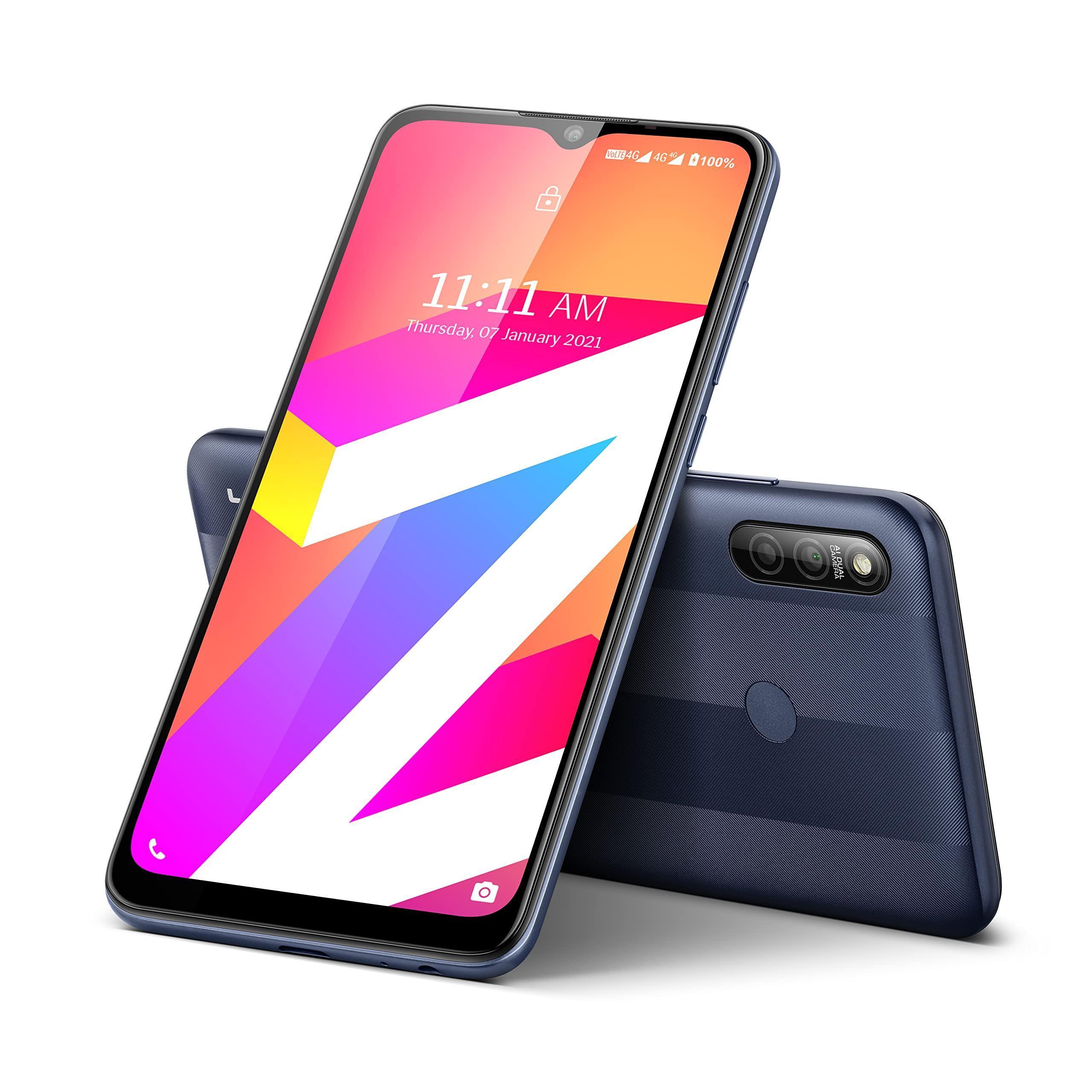 Lava Z3 Striped Blue (3GB RAM, 32GB Storage) Refurbished - Image 3