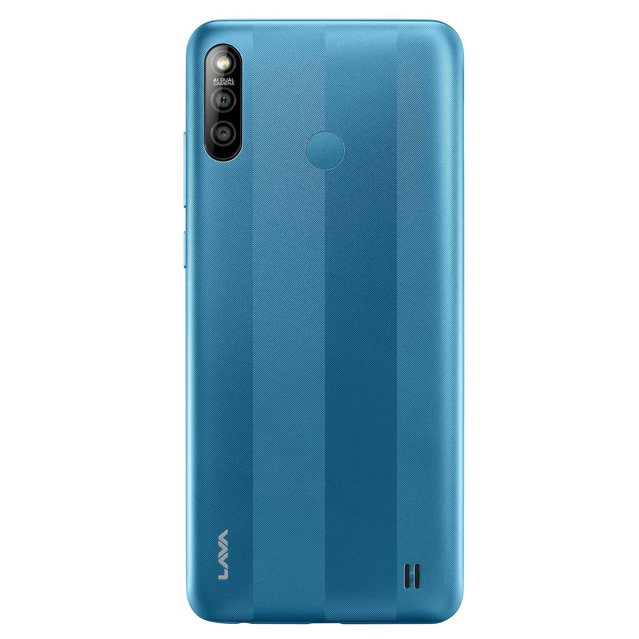 Lava Z3 Striped Cyan(3GB RAM, 32GB Storage) - Image 6