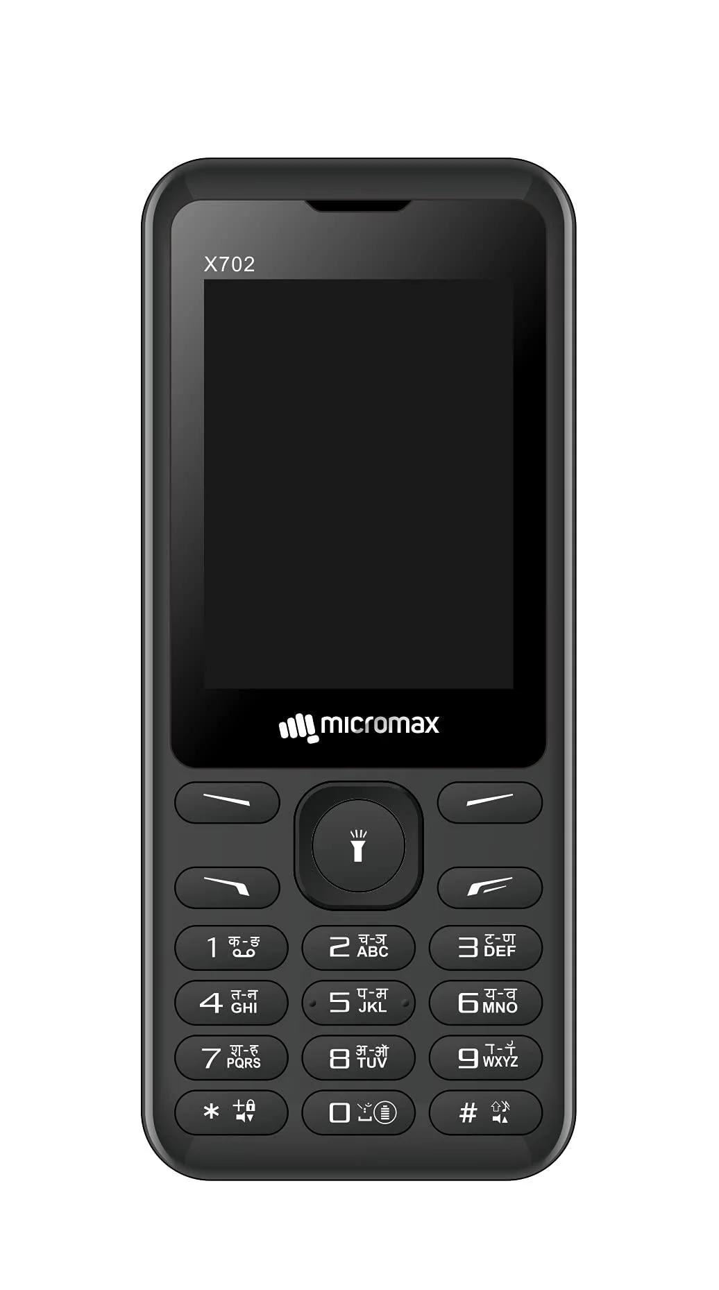 Micromax All-New X702 Sleek & Stylish Design| Dual Sim keypad Mobile with 2.4" Big Screen Refurbished
