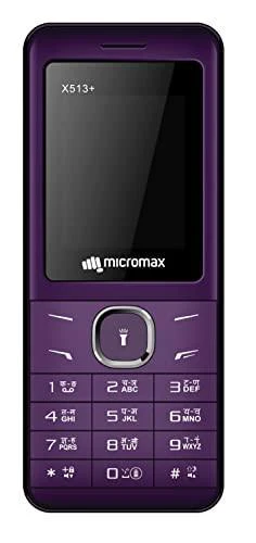 Micromax All-New X513+ | Dual Sim keypad Mobile with 1.8" Screen Refurbished