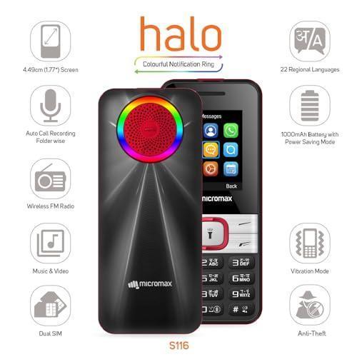 Micromax S116, Dual Sim Keypad with Long Lasting Battery Refurbished - Image 8