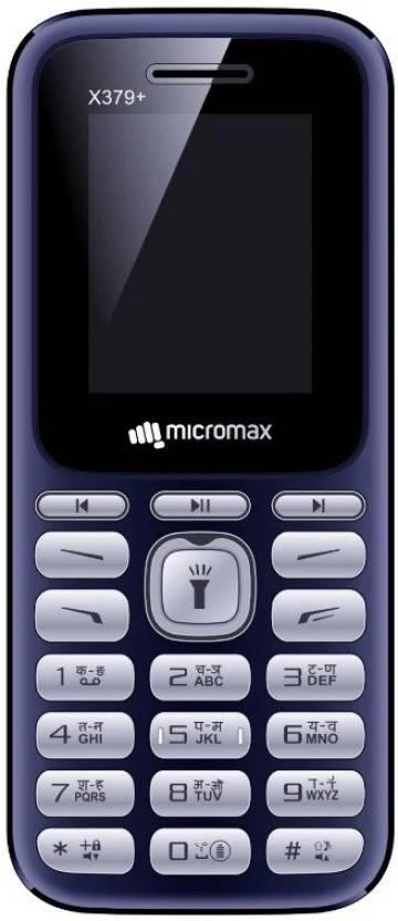 Micromax X379+ (Blue) Refurbished