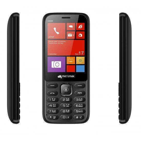 Micromax X809 (Black, Anti Theft, 1000mAh) Preowned