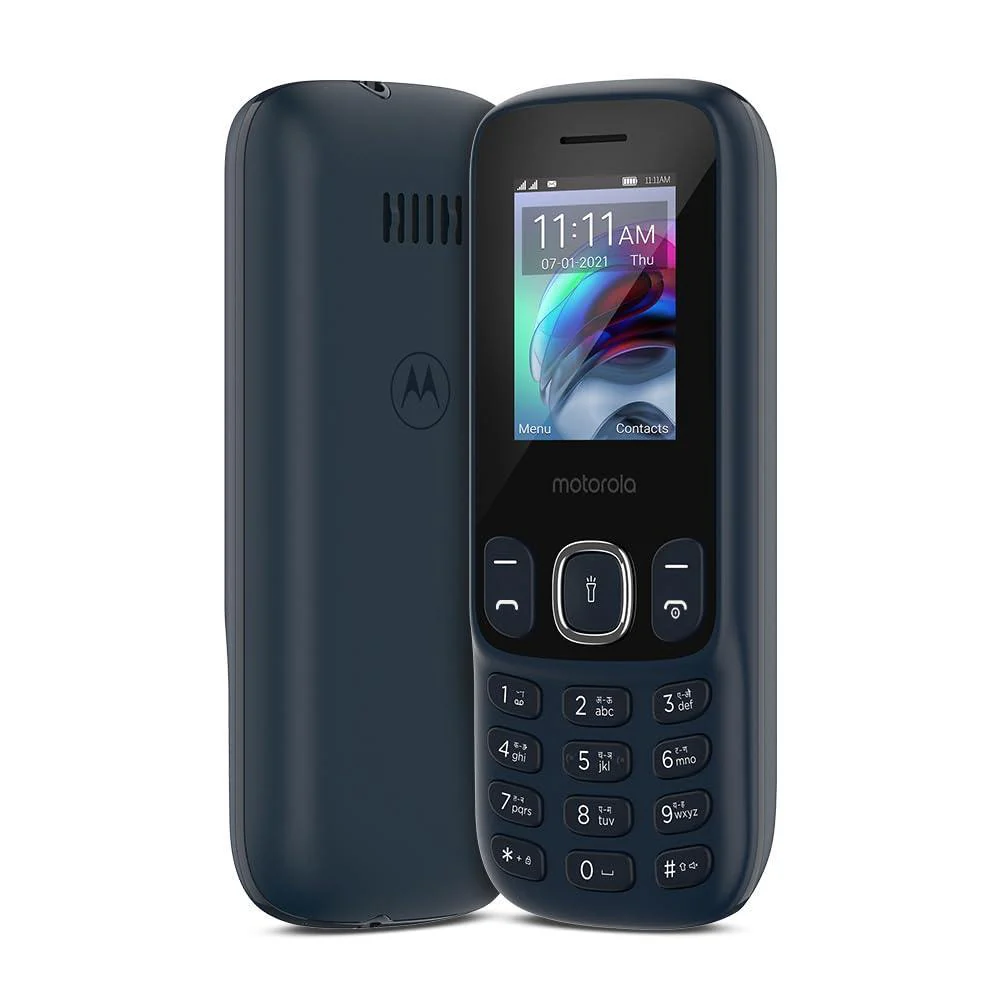 Motorola a10 Dual Sim keypad mobile with 1750 mAh Battery, Refurbished