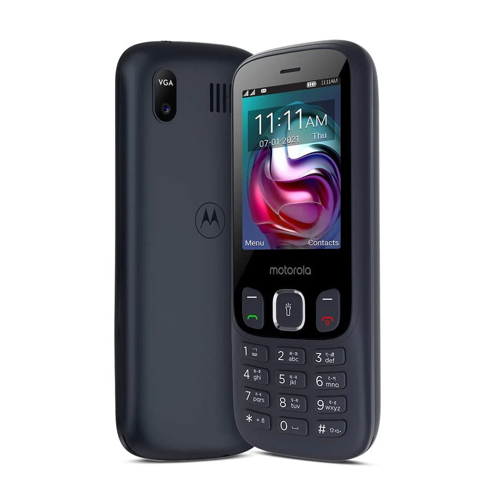 Motorola a70 keypad mobile Dual Sim with expandable memory upto 32GB,Camera Used - Image 3