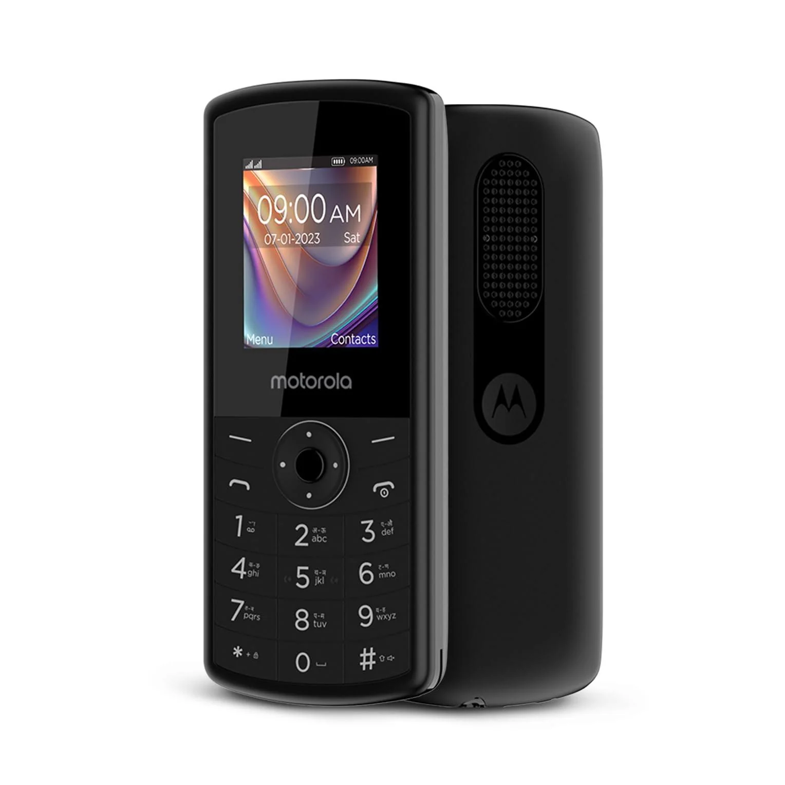 Motorola All-New A10 Dual Sim keypad Phone with Voice Feature Refurbished