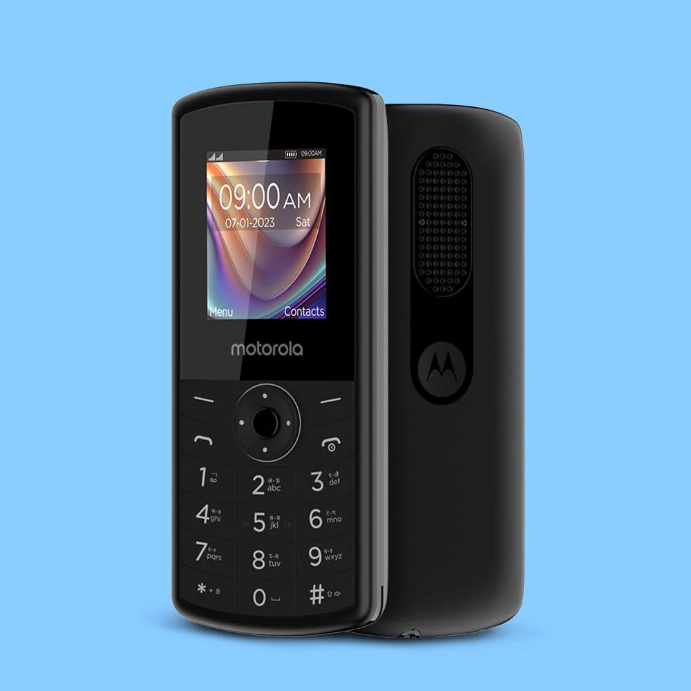 Motorola All-New A10 Dual Sim keypad Phone with Voice Feature Refurbished - Image 2