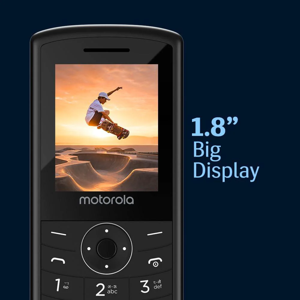 Motorola All-New A10 Dual Sim keypad Phone with Voice Feature Refurbished - Image 6