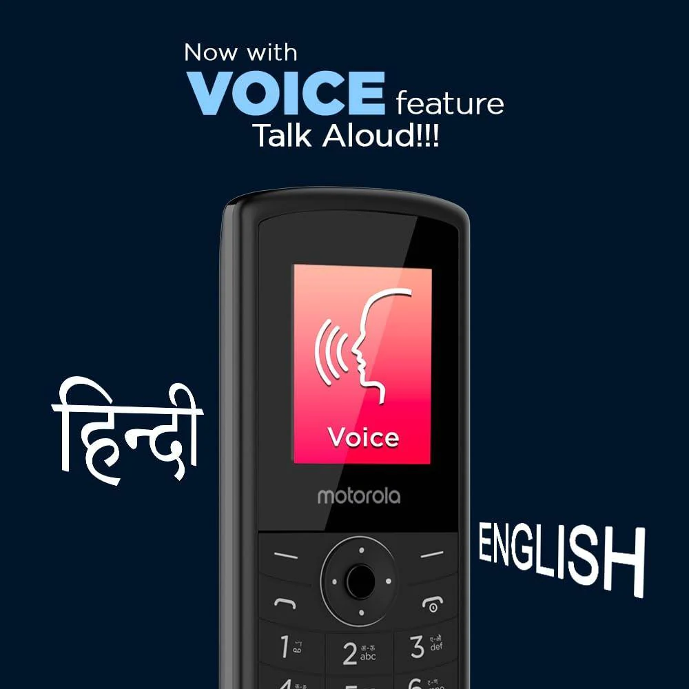 Motorola All-New A10 Dual Sim keypad Phone with Voice Feature Refurbished - Image 7