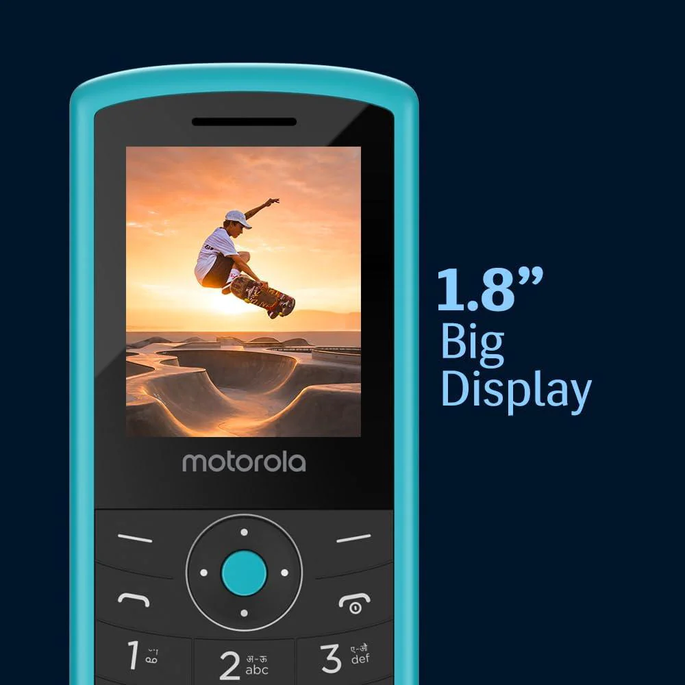 Motorola All-New A10 Dual Sim keypad Phone with Voice Feature Refurbished - Image 6