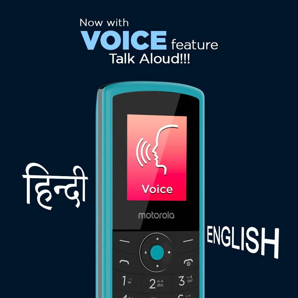 Motorola All-New A10 Dual Sim keypad Phone with Voice Feature Refurbished - Image 7