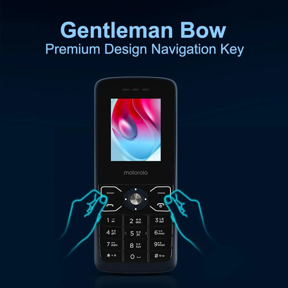 Motorola All-New A50 Dual Sim keypad Phone with Voice Feature Refurbished - Image 3