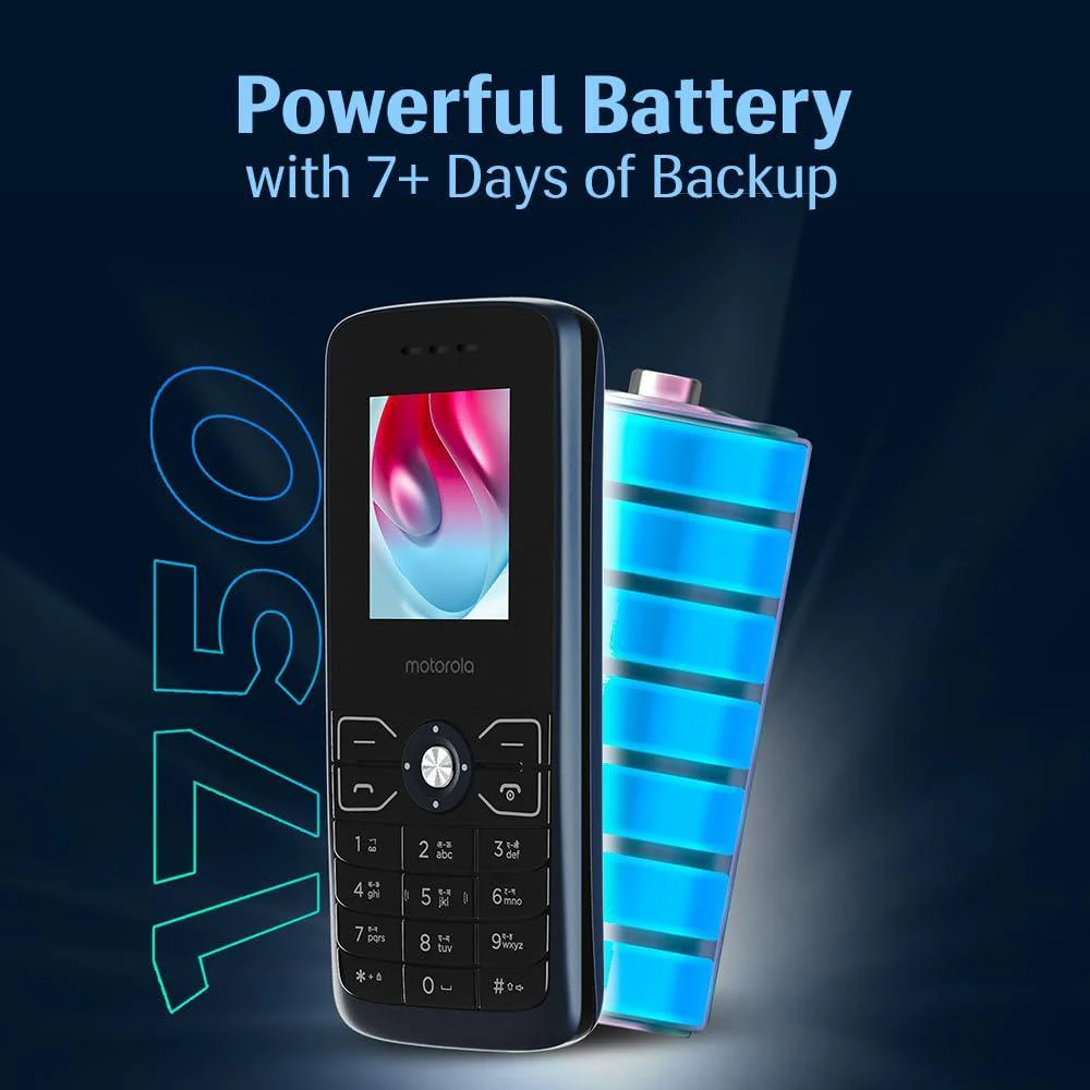 Motorola All-New A50 Dual Sim keypad Phone with Voice Feature Refurbished - Image 6
