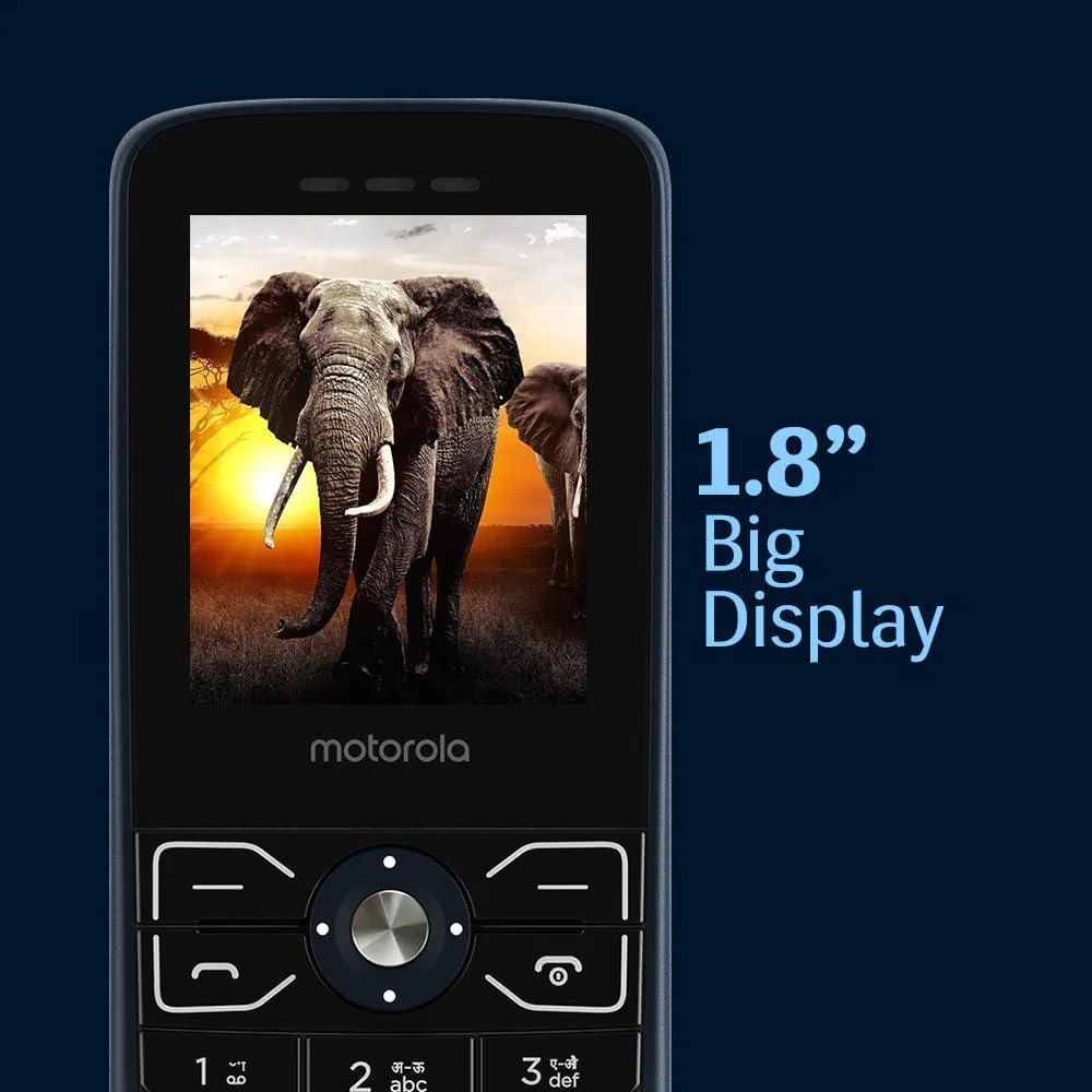Motorola All-New A50 Dual Sim keypad Phone with Voice Feature Refurbished - Image 8