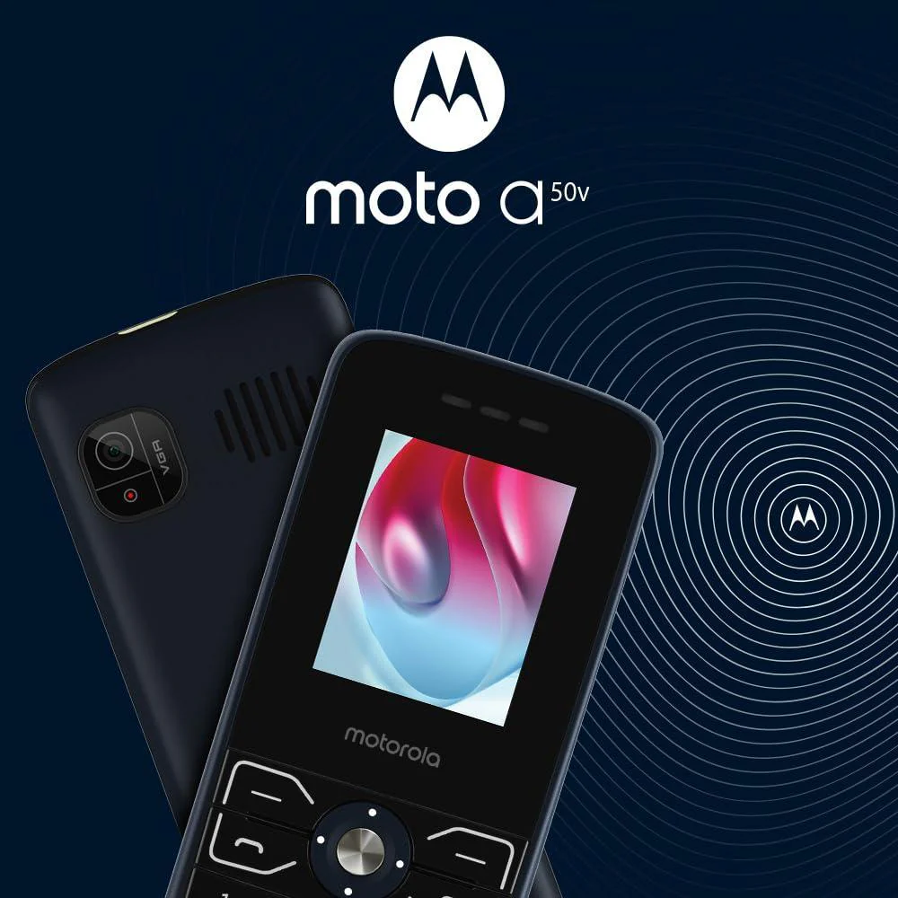 Motorola All-New A50 Dual Sim keypad Phone with Voice Feature Refurbished - Image 9