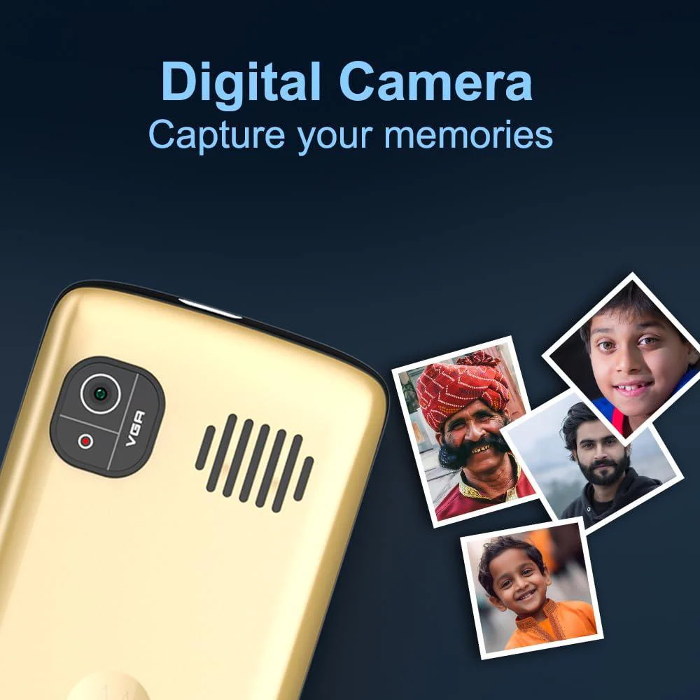 Motorola All-New A50 Dual Sim keypad Phone with Voice Feature | VGA Rear Camera Refurbished - Image 4