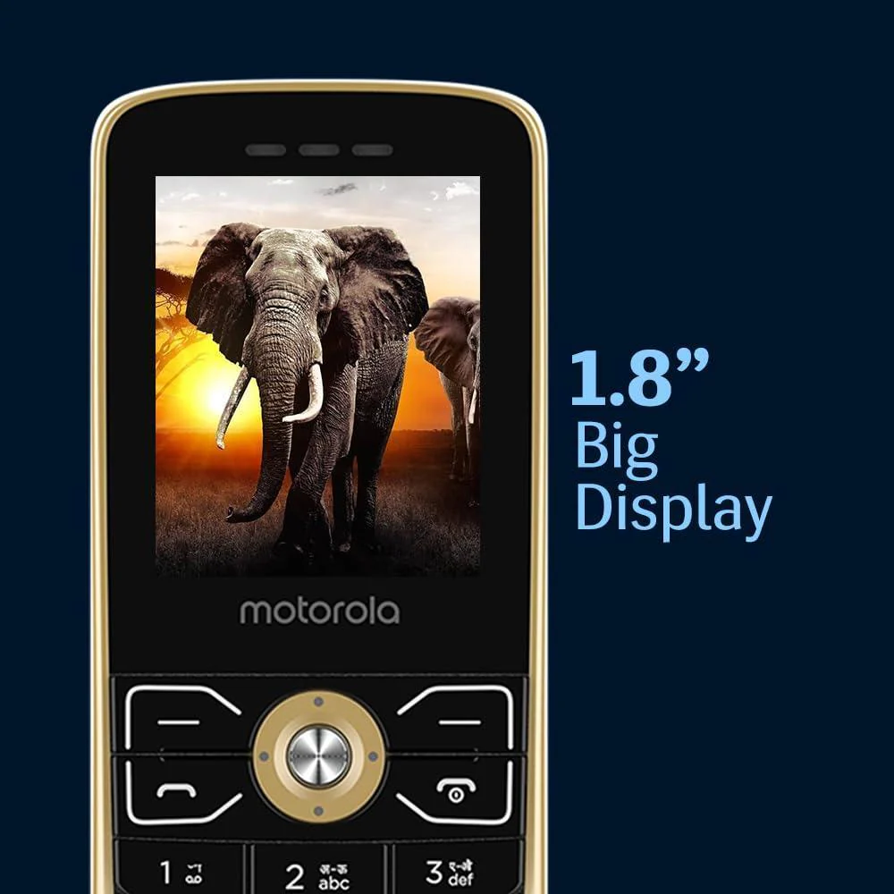 Motorola All-New A50 Dual Sim keypad Phone with Voice Feature | VGA Rear Camera Refurbished - Image 8