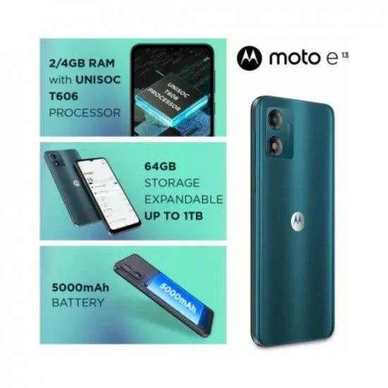 MOTOROLA e13 (Aurora Green, 64 GB) (4 GB RAM) Used - Image 14