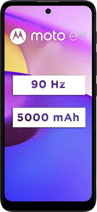 MOTOROLA e40 (Carbon Gray, 64 GB) (4 GB RAM) Preowned